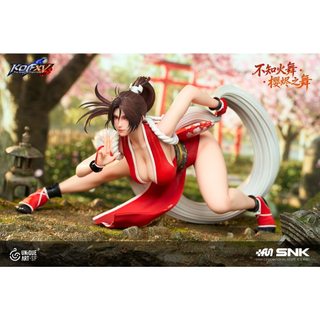 GK預購 UNiQUE ART 工作室 正版授權 拳皇 櫻燼之舞 不知火舞 稚熱gk公仔模型 AB18021