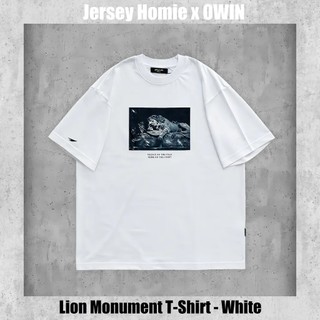【球衣藏家】JHM x OWIN 聯名系列 Lion Monument 沉睡雄獅 白色 T-Shirt - White