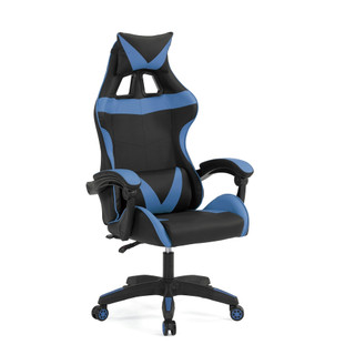 【宏興HOME BRISK】米蘭達電競椅(黑藍)《QM新品26》