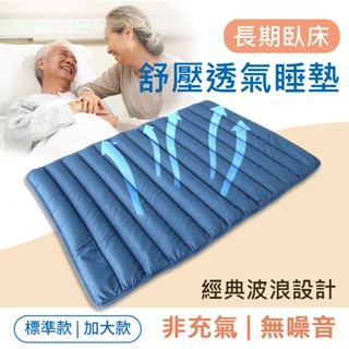 【iSuFu 舒福家居】減壓防褥瘡透氣水洗墊 減壓新科技 非充氣 護脊支撐防褥床墊 減壓 防褥瘡透氣床墊 護理墊