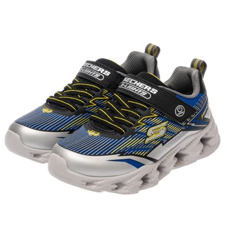 SKECHERS 童鞋 男童系列燈鞋 VORTEX 2.0 - 400605LSLBK