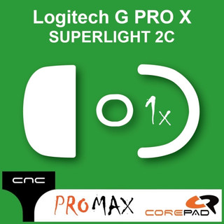 德國 Corepad｜Logitech G PRO X Superlight 2c CNC版 (小手版GPX2鼠)｜鼠貼
