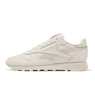 Reebok 休閒鞋 Classic Leather 米白 皮革 女鞋男段 偏小 100034438