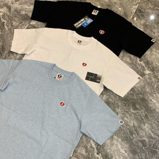 Trend國際精品✨Aape 2026新款 迷彩紅心logo短袖