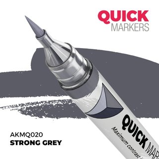 AKMQ020 - AK Quick Marker - Strong Grey - 濃灰色