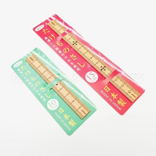 日本 ORIONS《Bamboo Ruler 日本工藝竹製尺》｜明進文房具