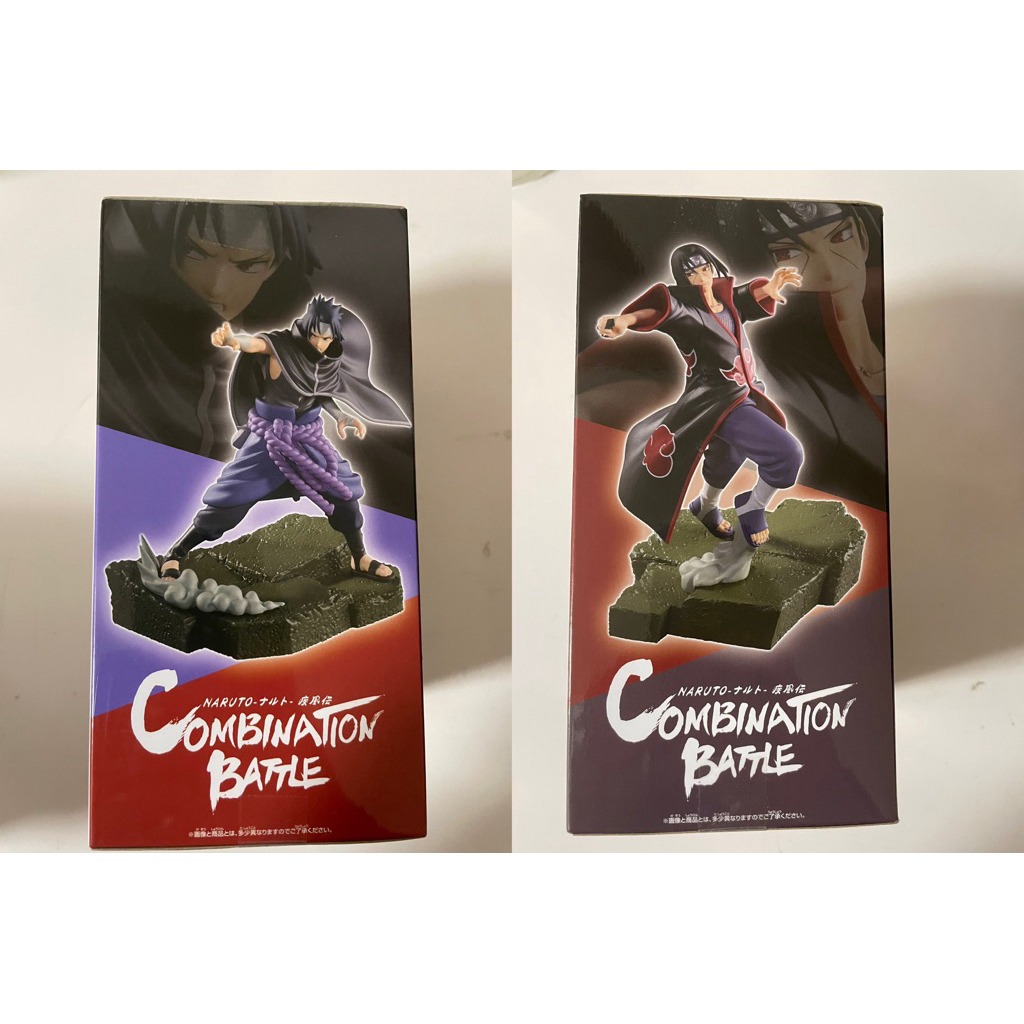 代理火影忍者疾風傳 宇智波鼬 宇智波佐助 火影 BANDAI :(全新盒裝未拆過)宇智波鼬+(拆擺過/附原盒)宇智佐助