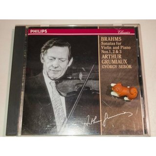 好音悅 Grumiaux 葛羅米歐 Sebok Brahms 布拉姆斯 小提琴奏鳴曲 Philips 日版