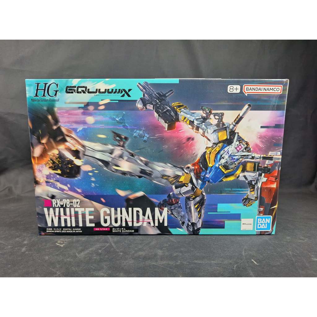 全新現貨 萬代 HG 1/144 白色鋼彈 WHITE GUNDAM(GQ)《機動戰士Gundam GQuuuuuuX》