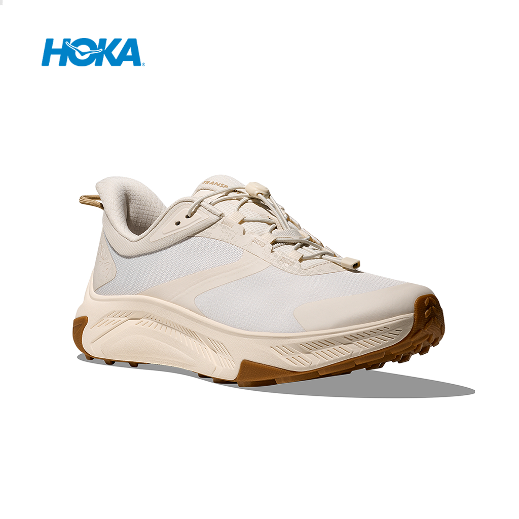 HOKA【授權經銷】男款運動鞋 TRANSPORT 2 寬楦 休閒鞋 白/雪岩白 HO1174778ABST