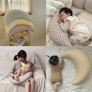 臺灣現貨/月亮安撫抱枕/月亮枕/抱枕枕頭/哺乳枕/月亮抱枕/孕婦枕/孕婦用品/嬰兒枕/靠墊/靠枕/A96003