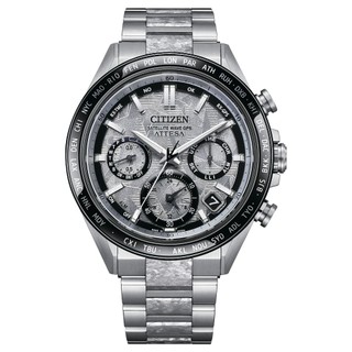 CITIZEN星辰錶 隱耀款 GPS對時光動能 鈦結晶鈦金屬男錶 44.6mm CC4076-65A 全球保固3年