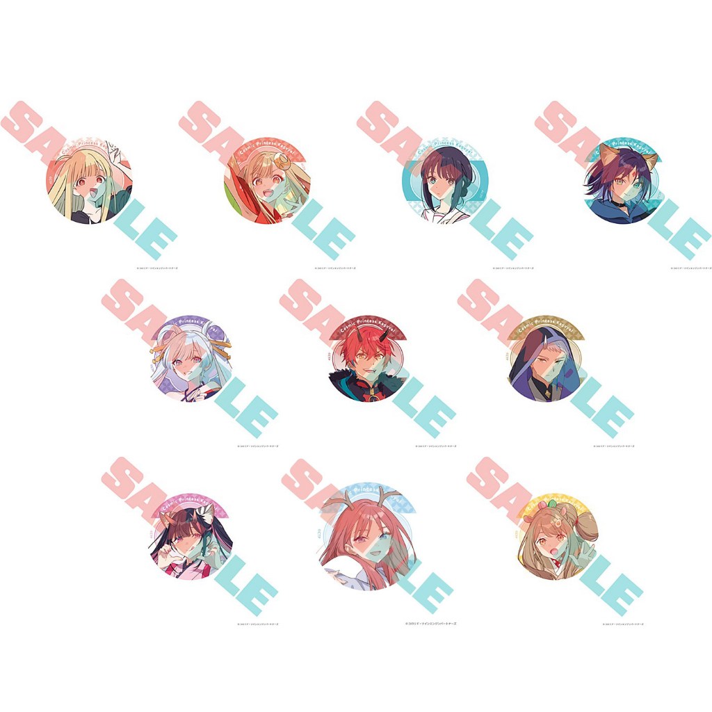 超時空輝耀姬吧唧🌈台灣發貨 5月預購日版  輝耀 酒寄彩葉 月見八千代 帝明 駒澤雷 駒澤乃依 綾紬蘆花 諌山真實