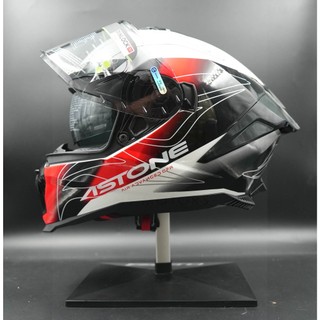 【板橋摩速】ASTONE GT6 PLUS YF1【白紅】尺寸S-3XL 重量約1600g ECE2206