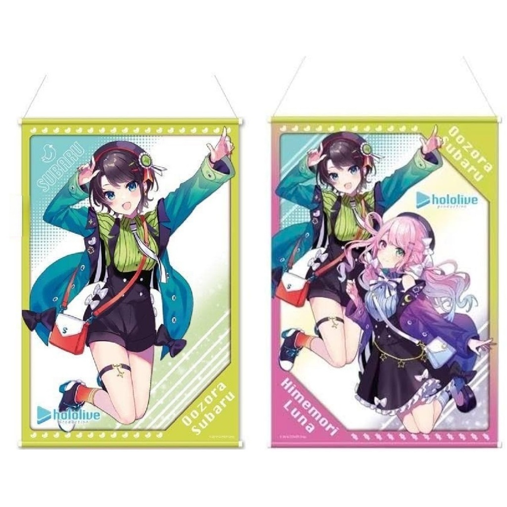 🌀日版客🌀 日版 Hololive 姬森璐娜 大空昴 MOLLY.ONLINE 掛軸 B2尺寸 景品 周邊