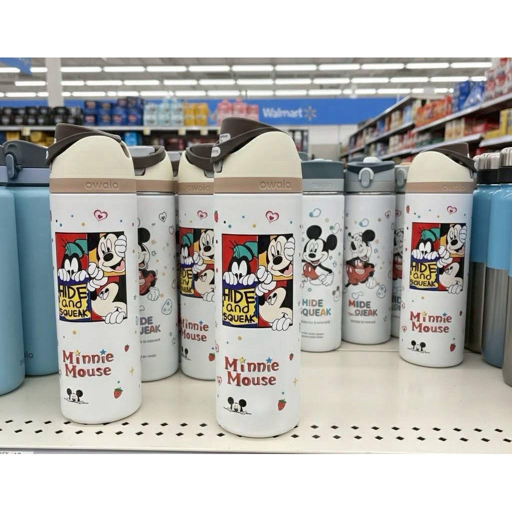 現貨🇺🇸304不鏽鋼吸管杯Owala 保溫瓶 FreeSip 米奇 米妮 minnie mouse 710ml