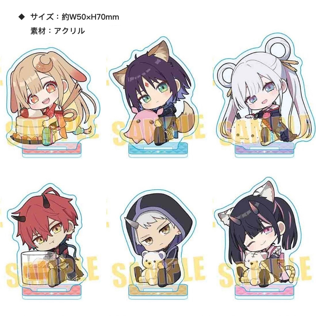 【睦睦代購】預購日版 超時空輝耀姬 坐姿 Ｑ版 立牌 輝耀 酒寄彩葉 月見八千代 帝明 駒澤雷 駒澤乃依