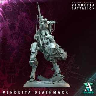 Tazo工坊[AVG] 復仇死印Vendetta Deathmark 3D列印模型MIVB
