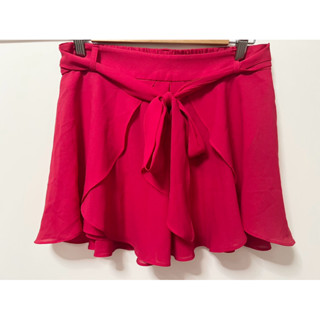 《二手》MOMA 桃紅色雪紡褲裙