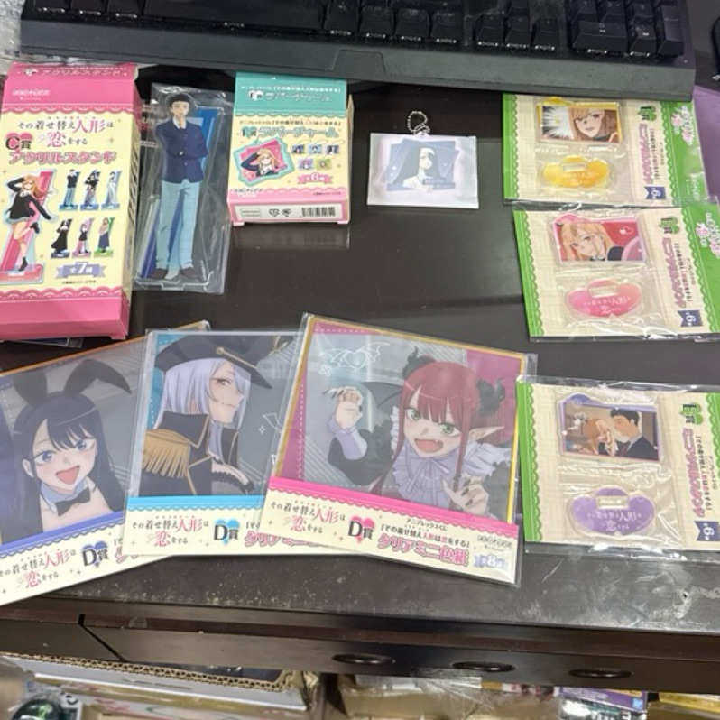 全新 現貨 戀上換裝娃娃 一番賞 ANIPLEX賞 C賞 壓克力立牌 D賞 畫版 E賞 立牌 F賞 吊飾