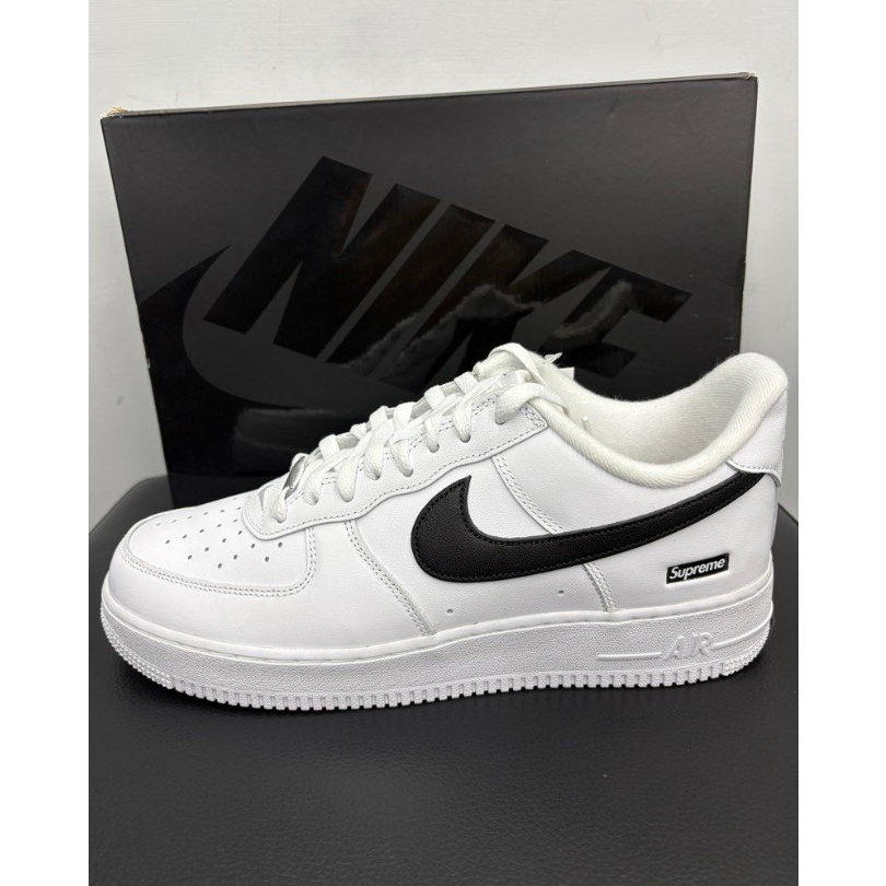 Nike Air Force 1 Supreme 白色 空軍 簡約 男女鞋CU9225-102