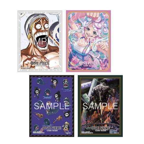 [元氣滿屋] OPCG 航海王TCG 官方卡套 14 艾涅爾 珠寶・波妮 布魯克&拉布 羅羅亞・索隆