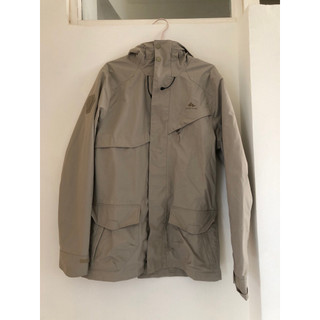迪卡儂 Quechua男款登山2000mm防水長版外套