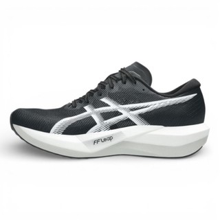 ASICS 慢跑鞋 MAGIC SPEED 5 黑白 炭粄 輕量跑鞋 男 1013A183001