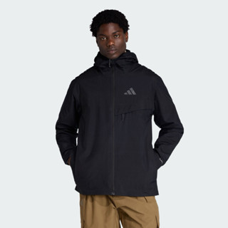Threeⓖ🧸ADIDAS TERREX MULTI 連帽外套 防水保暖 透氣 健行登山 運動 男款 黑色 JY4118