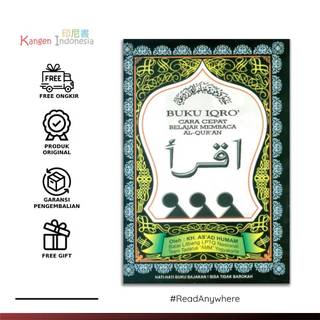 Buku Iqro Cara Cepat Belajar Membaca Al-Qur'an Original