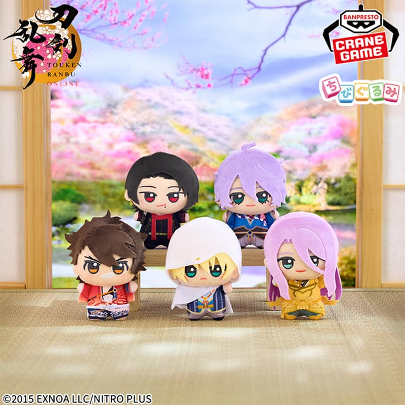 《$uper Toys》全新 BP 景品 刀劍亂舞 ONLINE 迷你絨毛吊偶 小不點 努努 娃娃 吊飾 加州清光