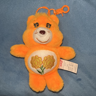 正版Care Bears 彩虹熊 吊飾 娃娃 全新
