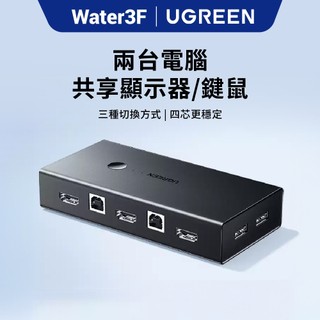 綠聯 HDMI KVM切換器 2進1出 4K畫質 一鍵切換 鍵盤滑鼠共享 雙電腦切換 現貨 一年保固