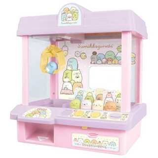 TAKARA TOMY 新角落小夥伴抓抓機 粉紫版附人偶 不挑盒況 豬帽子模型玩具