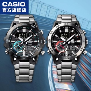 卡西歐 CASIO / ECB-40D、ECB-40DB / EDIFICE 賽車錶 藍牙金屬錶【官方直營】