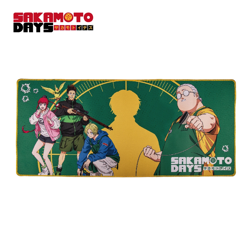 官方授權【SAKAMOTO DAYS坂本日常】Sakamoto Sidekick Club XL戰略桌墊/滑鼠墊/鍵盤墊