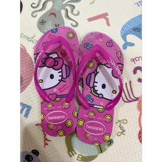 Havaianas 哈瓦仕 Kids Slim Hello Kitty 聯名款夾腳拖鞋 Hello Kitty童鞋