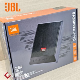美國🇺🇲 JBL BassPro Nano 8吋主動式薄型重低音 椅下重低音 低音炮 汽車喇叭 汽車重低音 汽車喇叭