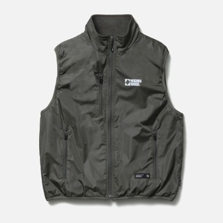 NEIGHBORHOOD SOFTSHELL VEST 背心 尼龍 防水 橄欖綠/黑色-261TSNH-JKM09
