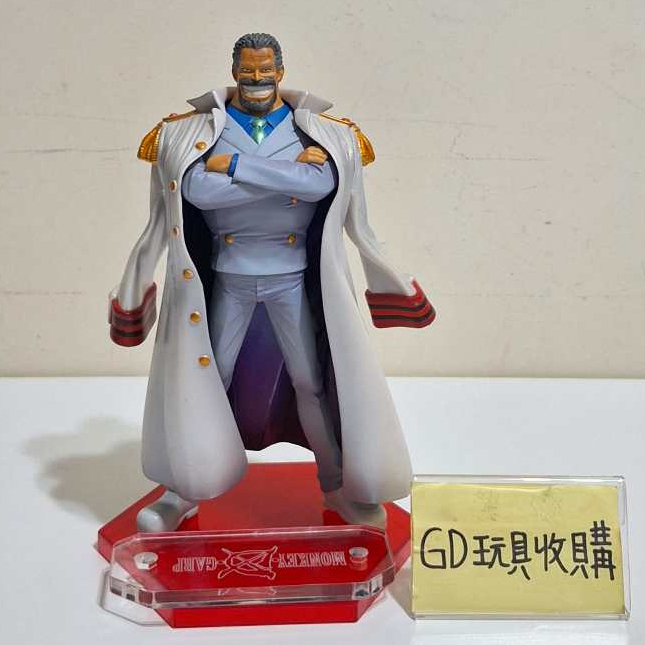 【GD玩具收購當舖】代理版 Banpresto 航海王 DX公仔 D的稱號 海軍本部中將 海軍英雄 蒙奇·D·卡普 景品
