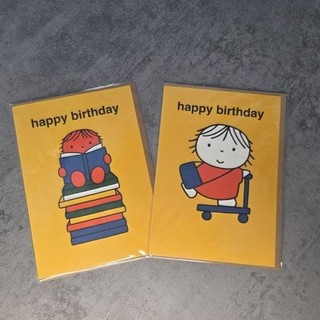 鄰家女孩選物｜生日卡片｜荷蘭插畫家 迪克·布魯納（Dick Bruna） 作品