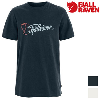 Fjallraven 北極狐 Archive Logo 男款 有機棉T恤 12600328【夏季一加一】