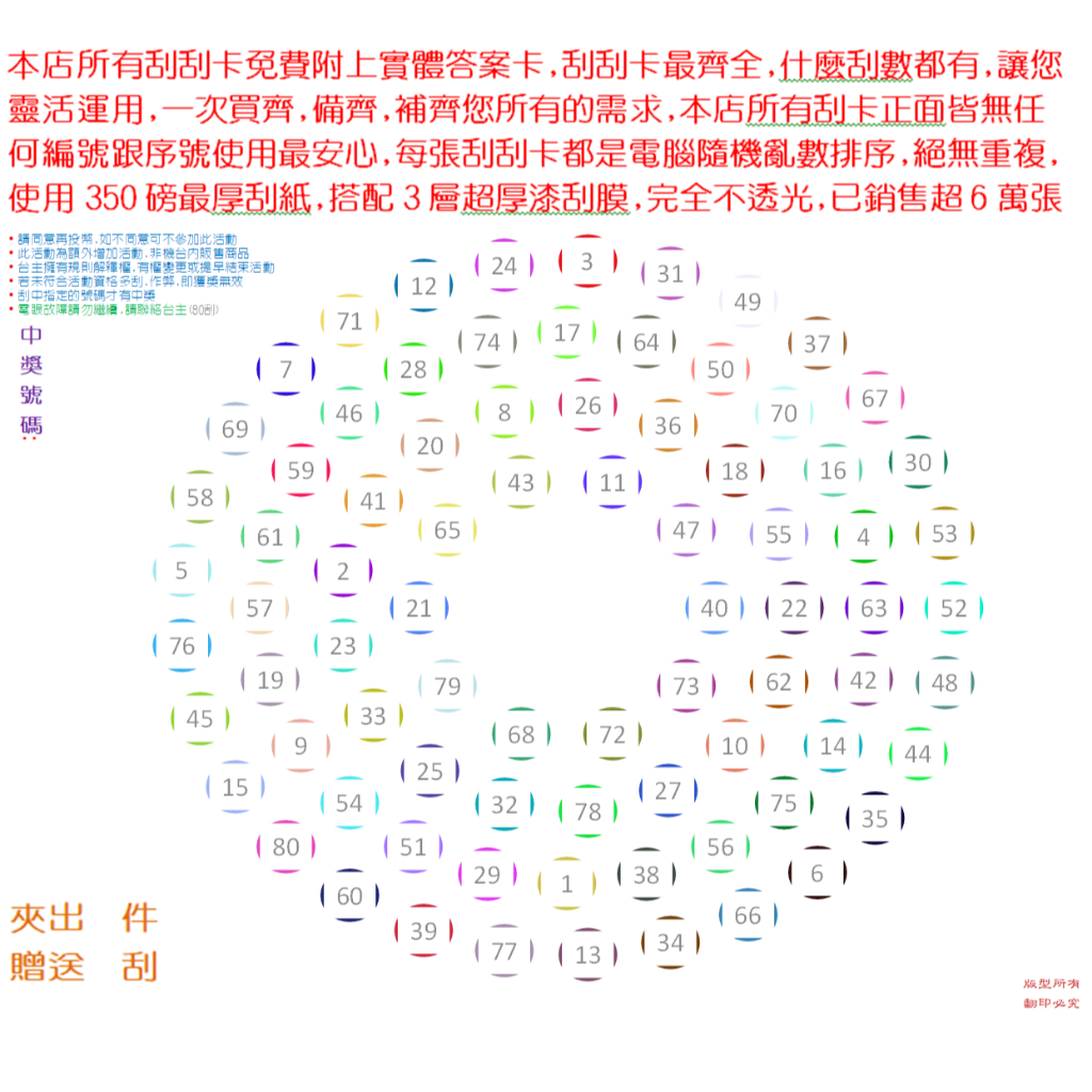 超厚刮 造型刮刮卡 圓形刮刮卡 娃娃機刮刮卡 規格最齊全  蝦皮大免運 刮刮樂 刮卡 刮刮卡 造型刮刮樂 娃娃機刮刮樂