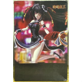 港版 大盒 約會大作戰 時崎狂三 旗袍 扇子 美女 公仔