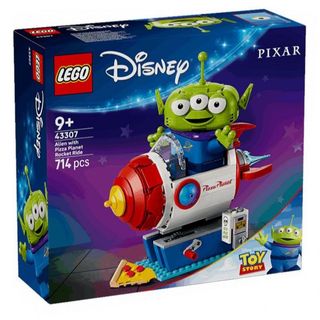 【椅比呀呀|高屏1400】LEGO 樂高 43307 三眼怪和披薩星球火箭 玩具總動員 Alien Toy Story