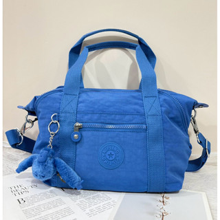 公司貨附發票Kipling 亮海藍手提側背兩用包-ART MINI KPK01327JC710