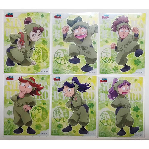 {忍者亂太郎}ensky 第一彈透卡 收藏卡(伊賀崎孫兵.神崎左門.次屋三之助.富松作兵衛.浦風藤內.三反田數馬)