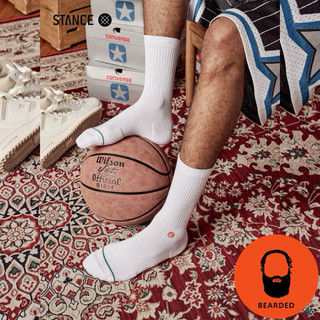 【 🇺🇸大鬍子美國襪子選品 】STANCE - 33PERCENTLUCK CREW SOCKS經典聯名系列街頭休閒長襪