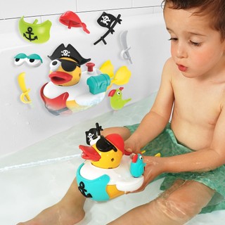 【以色列】Yookidoo冒險海盜鴨 洗澡玩具 戲水玩具 嬰兒玩具 寶寶玩具 兒童玩具