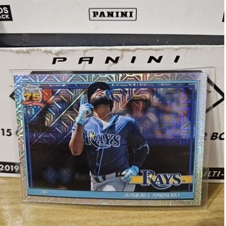 Topps Junior Caminero 閃亮 MLB 棒球卡 球員卡